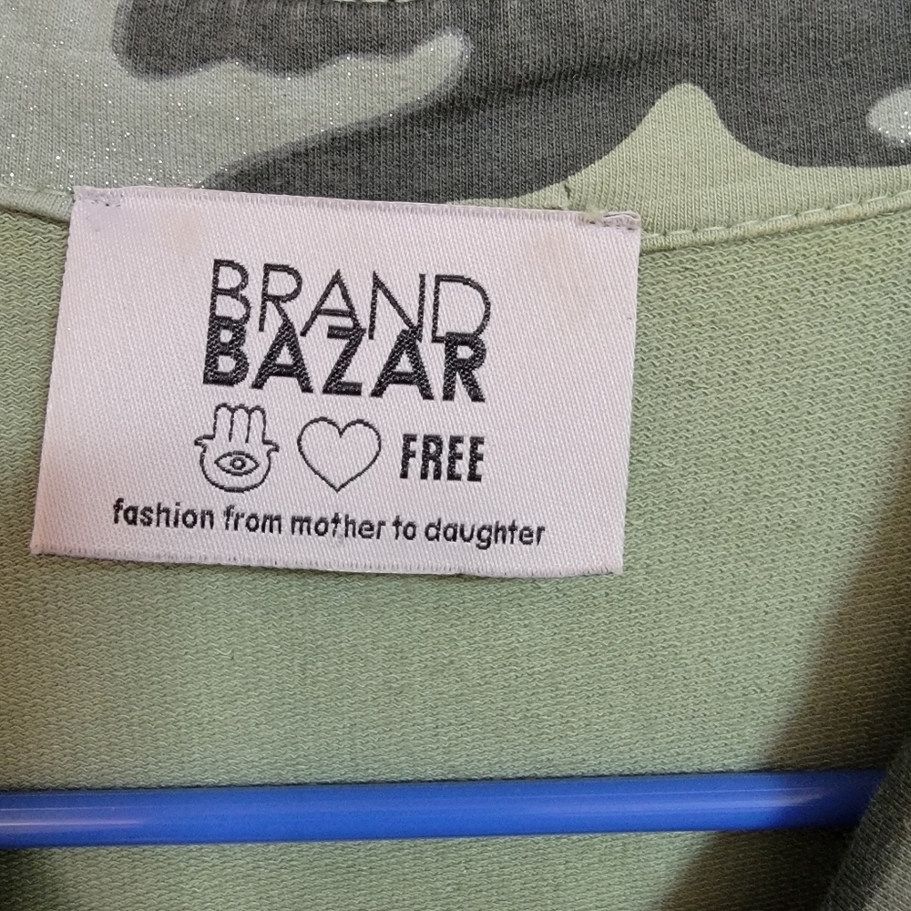 Brand Bazar One Size Camo Jumpsuit with Tie Front - Picture 2 of 5